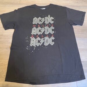 AC/DC Hells Bells Graphic T-Shirt size Large